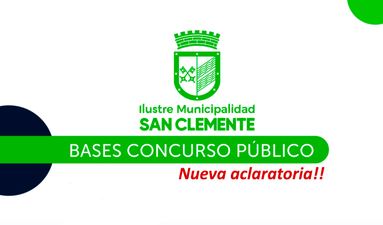 Bases concursos público para Jefatura Grado 11 y Administrativo 17